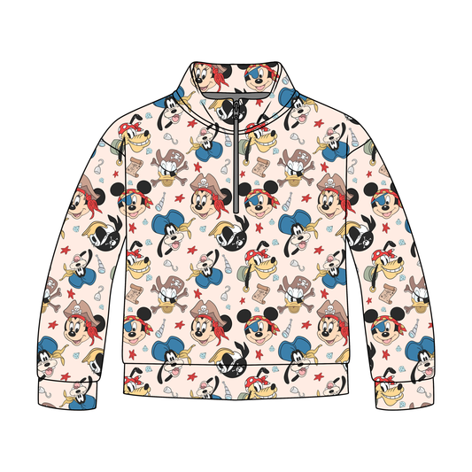 Treasure Crew Adult Quarter Zip-Up **PreOrder**