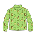 Froggy Fairytale Fun Adult Quarter Zip-Up *RTS*