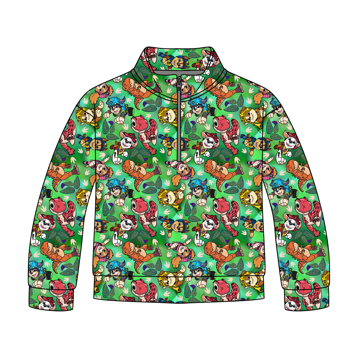 Dino Rescue Quarter Zip-Up **PreOrder**