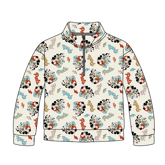 Pals Forever Quarter Zip-Up **PreOrder**