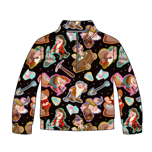 Whistle While You Mine Quarter Zip-Up **PreOrder**