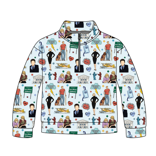 So I Can Kiss You Anytime I Want Quarter Zip-Up **PreOrder**