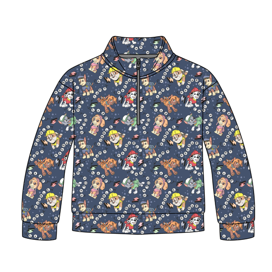 Pawsome Pups Quarter Zip-Up **PreOrder**
