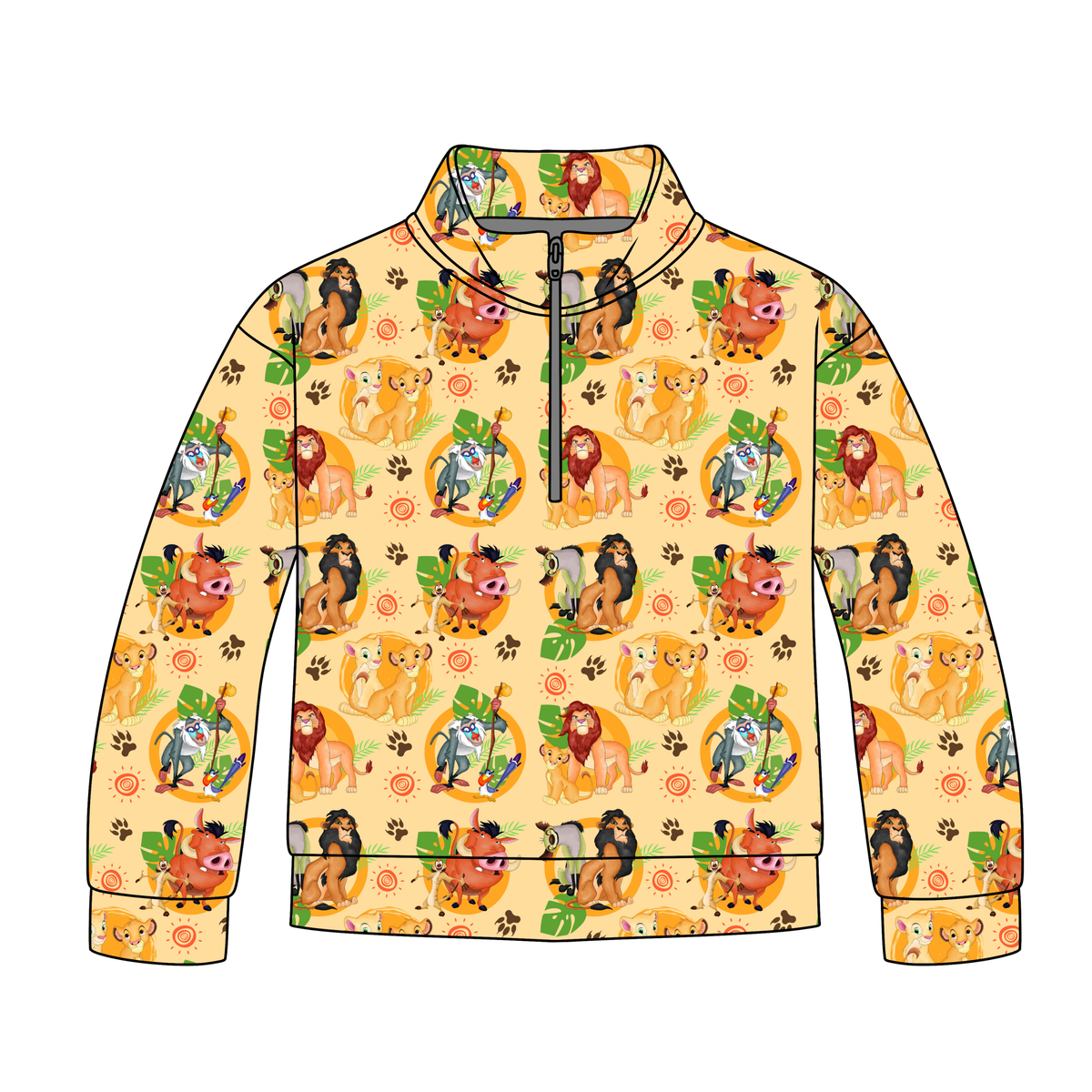 I Just Can't Wait Quarter Zip-Up **PreOrder**