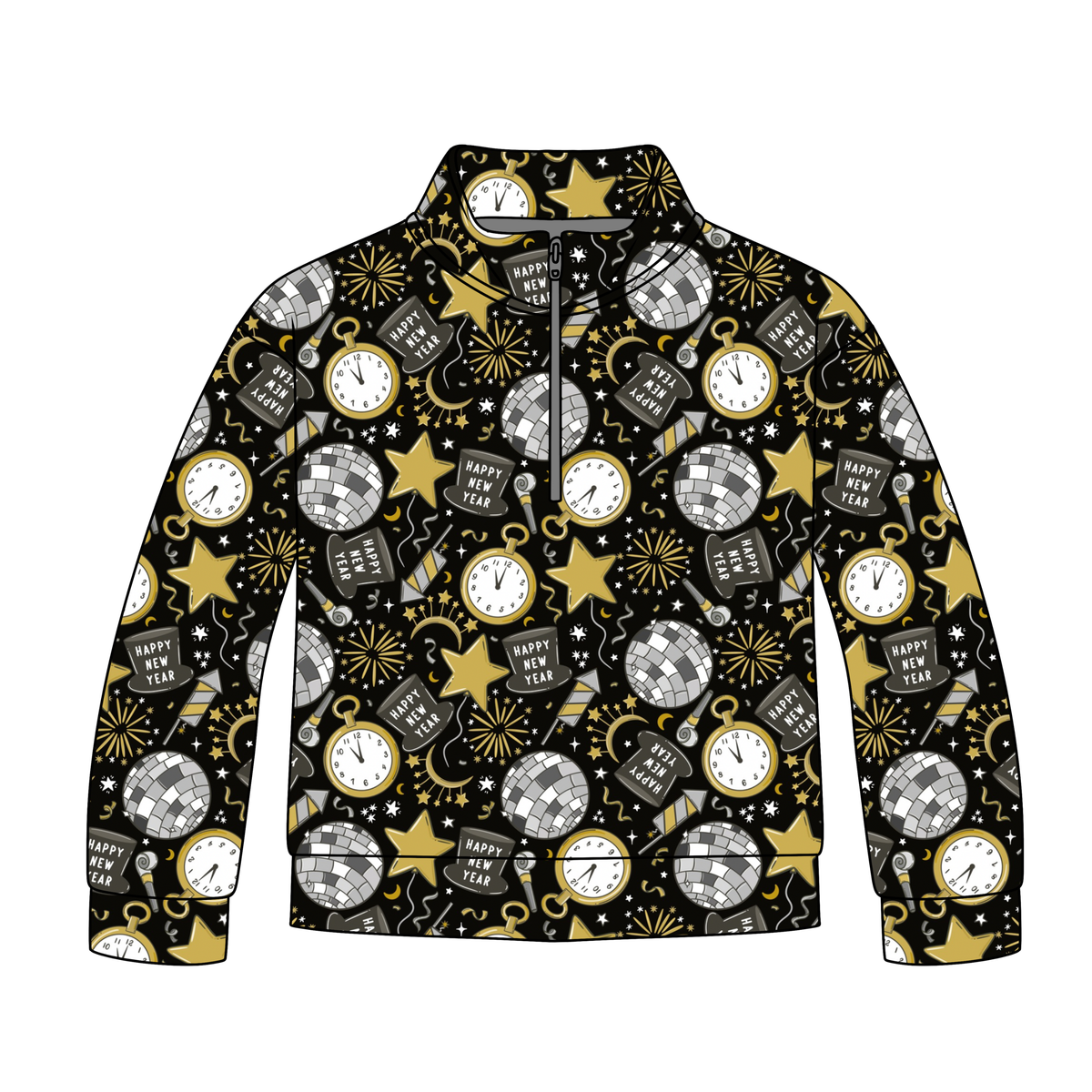 Countdown to Midnight Quarter Zip-Up **PreOrder**