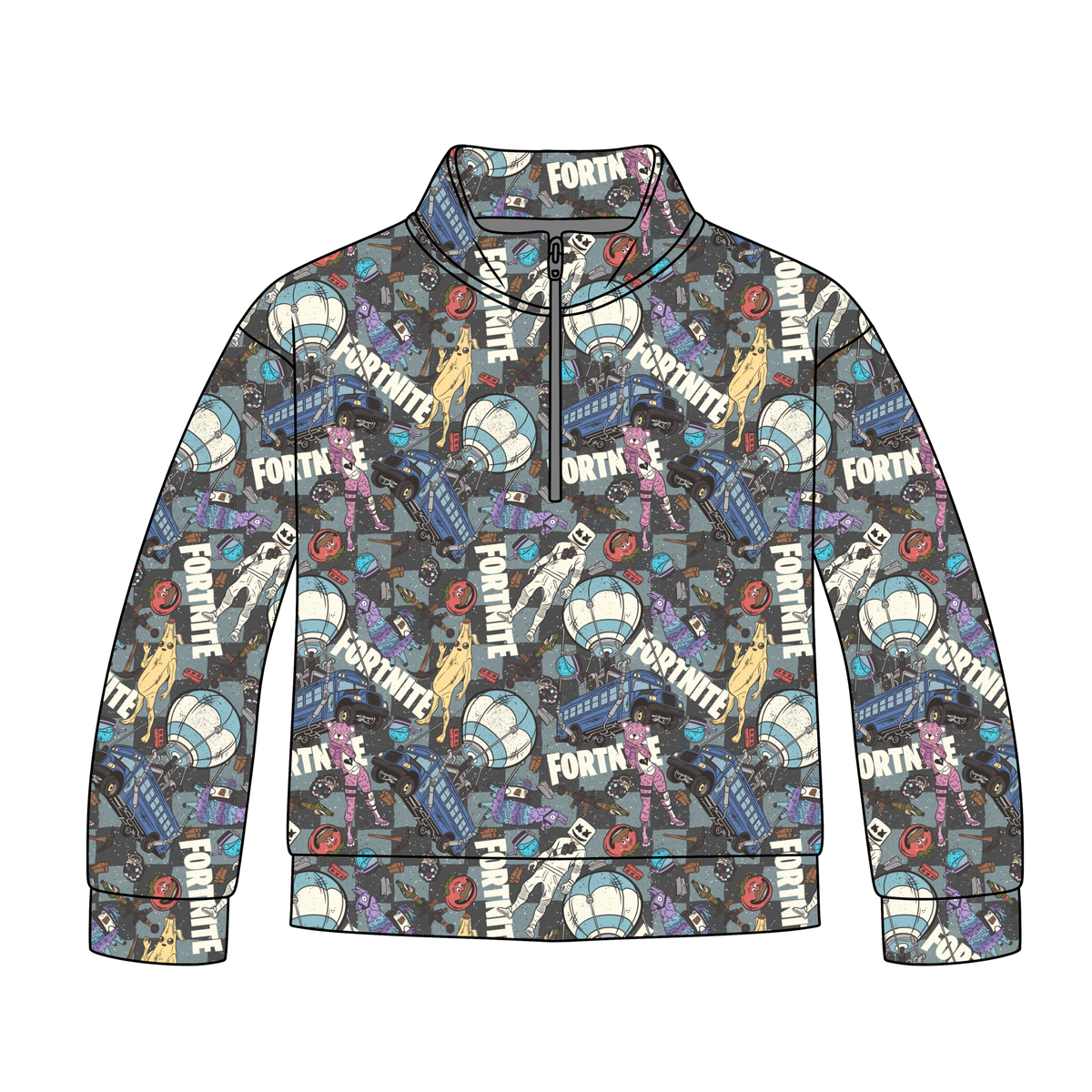 Victory Royale Quarter Zip-Up **PreOrder**