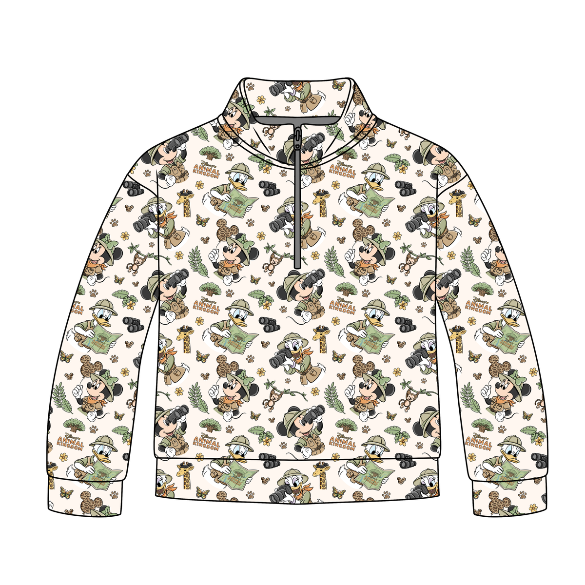 Wild About the Kingdom Quarter Zip-Up **PreOrder**