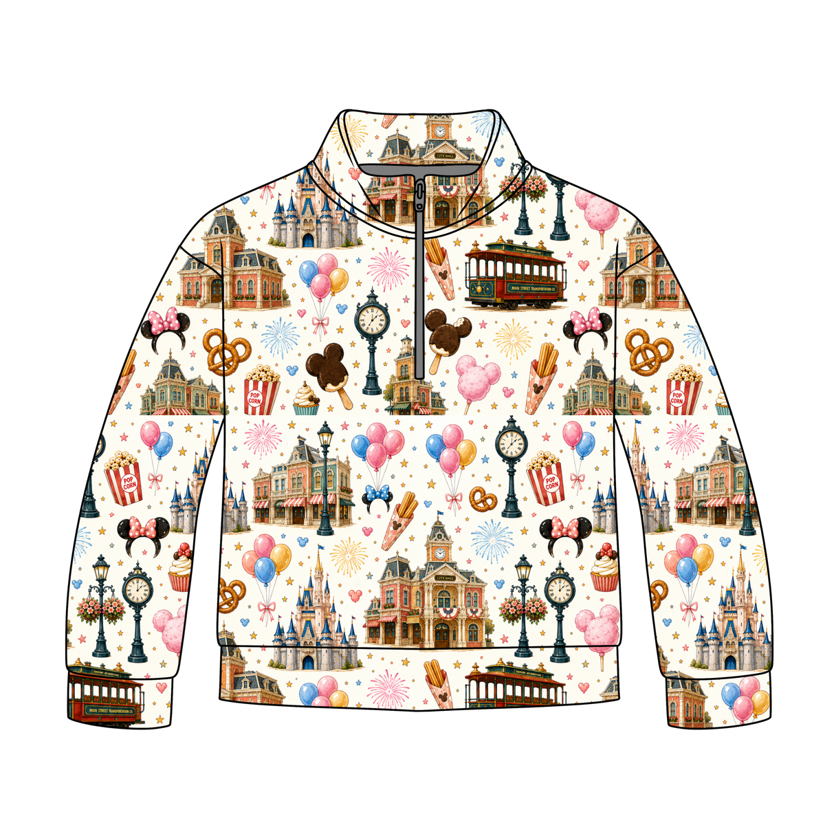 Making Magical Memories Quarter Zip-Up **PreOrder**