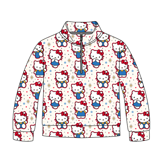 Kitty Magic Quarter Zip-Up **PreOrder**