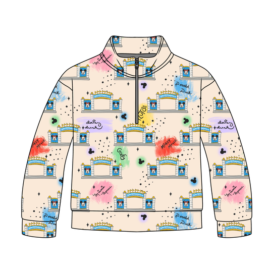 Where the Magic Begins Quarter Zip-Up **PreOrder**