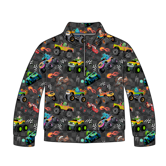 Monster Truck Magic Quarter Zip-Up **PreOrder**