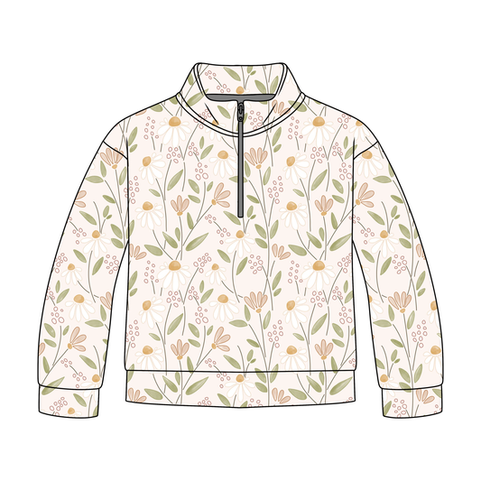 Modern Meadow Adult Quarter Zip-Up *RTS*