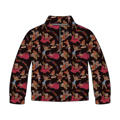Bedrock Buddies Quarter Zip-Up **PreOrder**