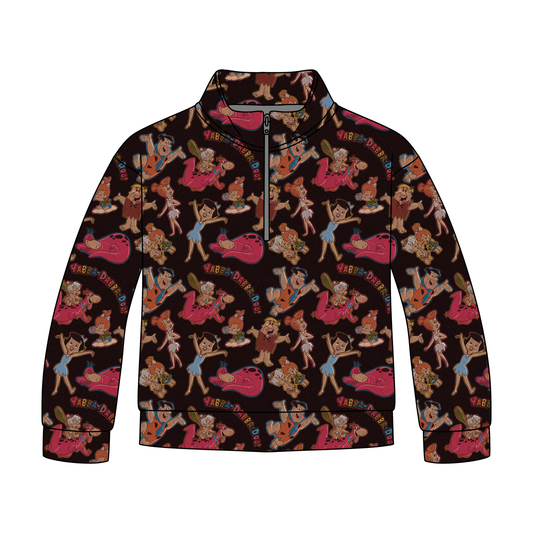 Bedrock Buddies Quarter Zip-Up **PreOrder**