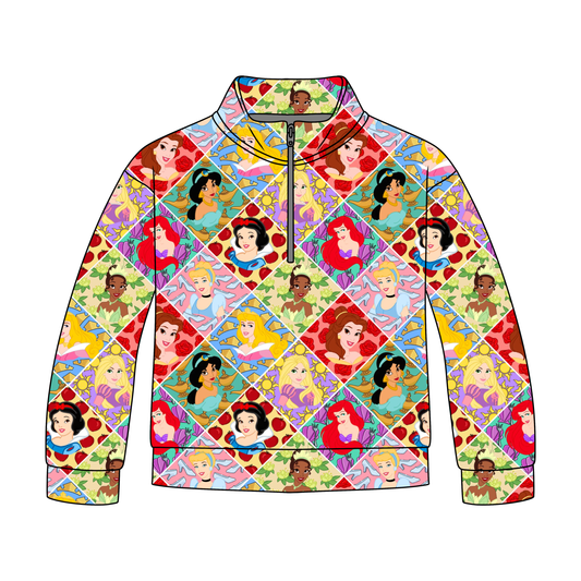 Royal Daydreams Adult Quarter Zip-Up *RTS*