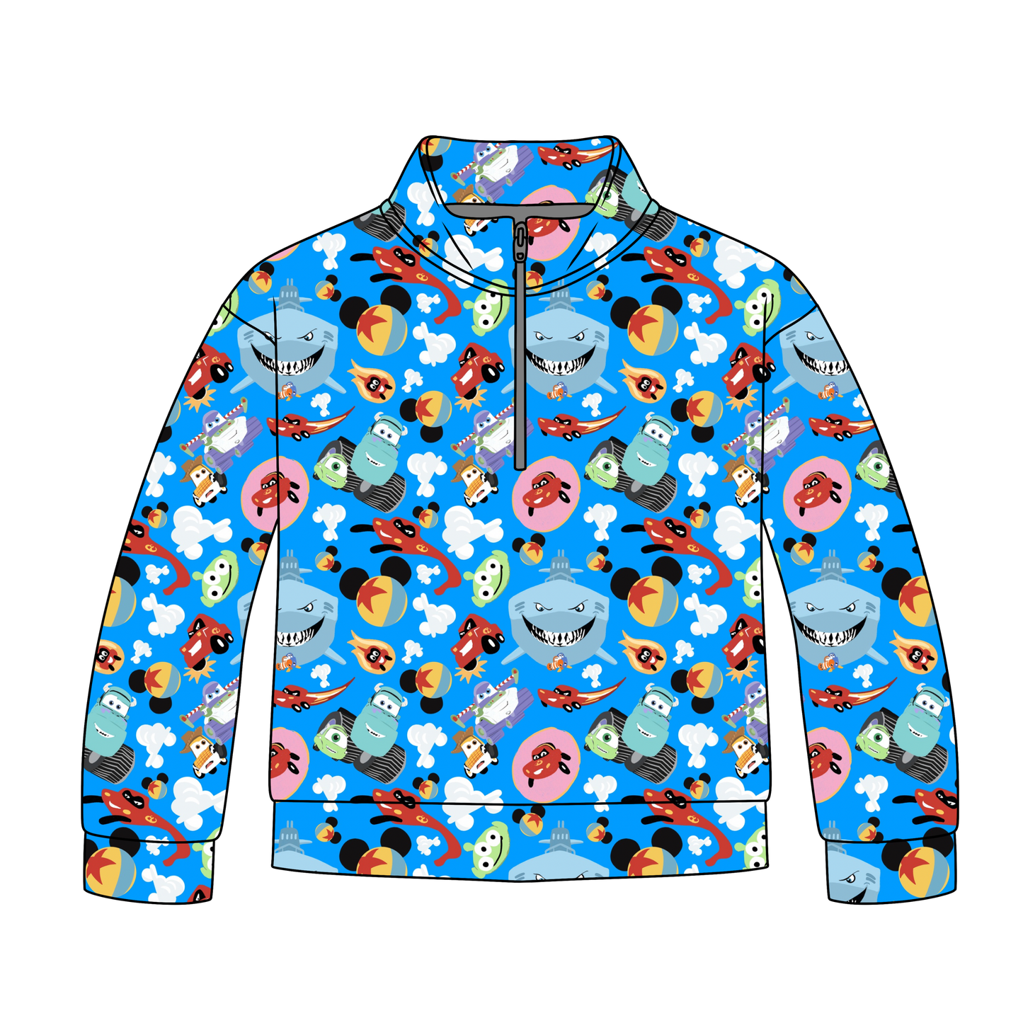 Magic in Every Story Quarter Zip-Up **PreOrder**