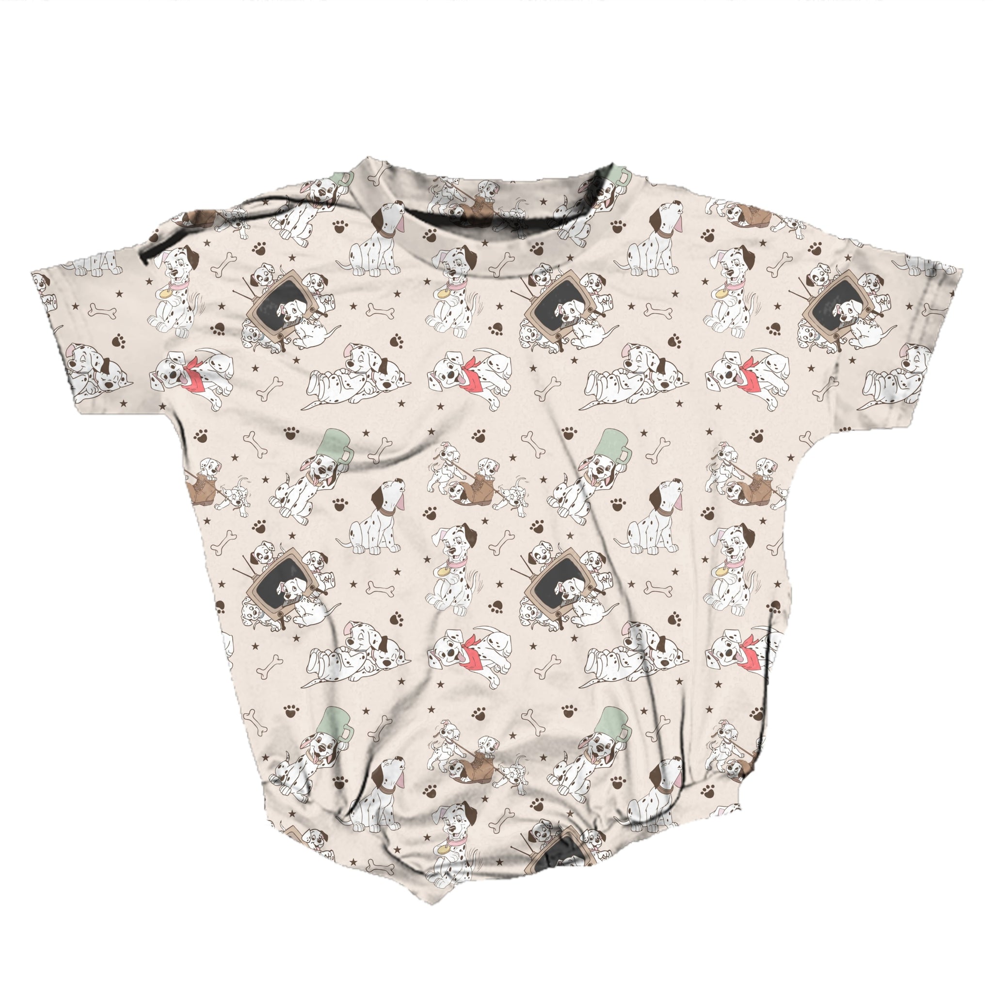 Dalmatian Days Medically Adaptable Romper *RTS*