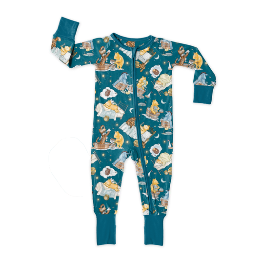 Dreamy Bear Nights Medically Adaptable Zipper Sleeper *RTS*