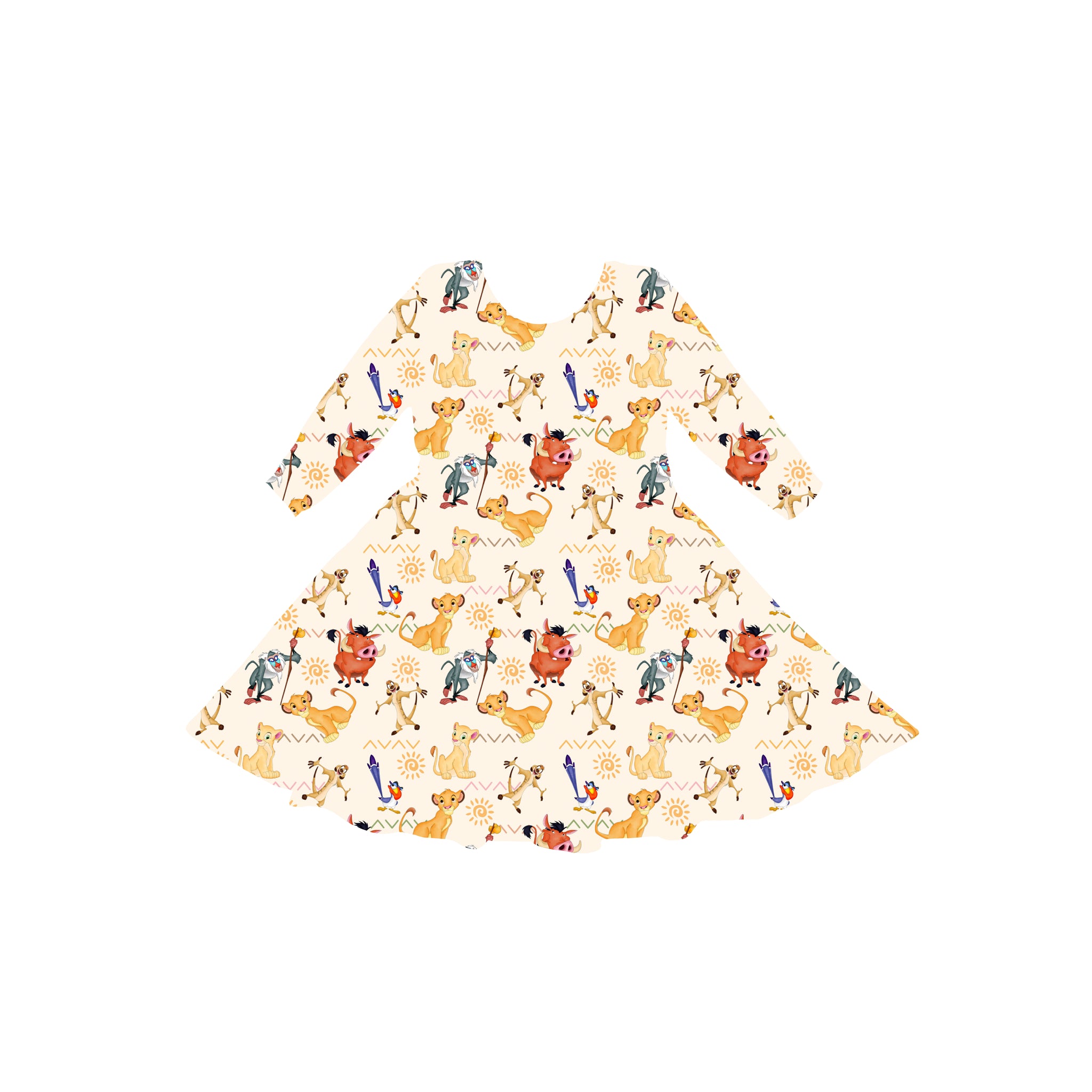 Circle Of Life Youth Twirl Dress **PreOrder**