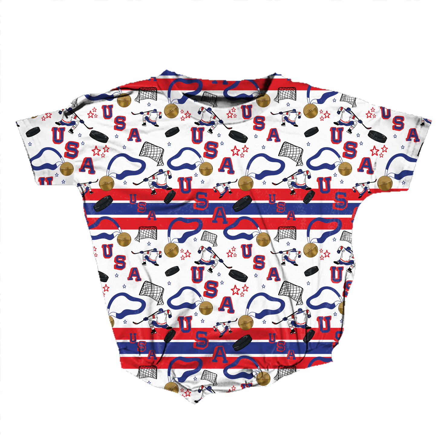 USA Hockey Medically Adaptable Romper *RTS*