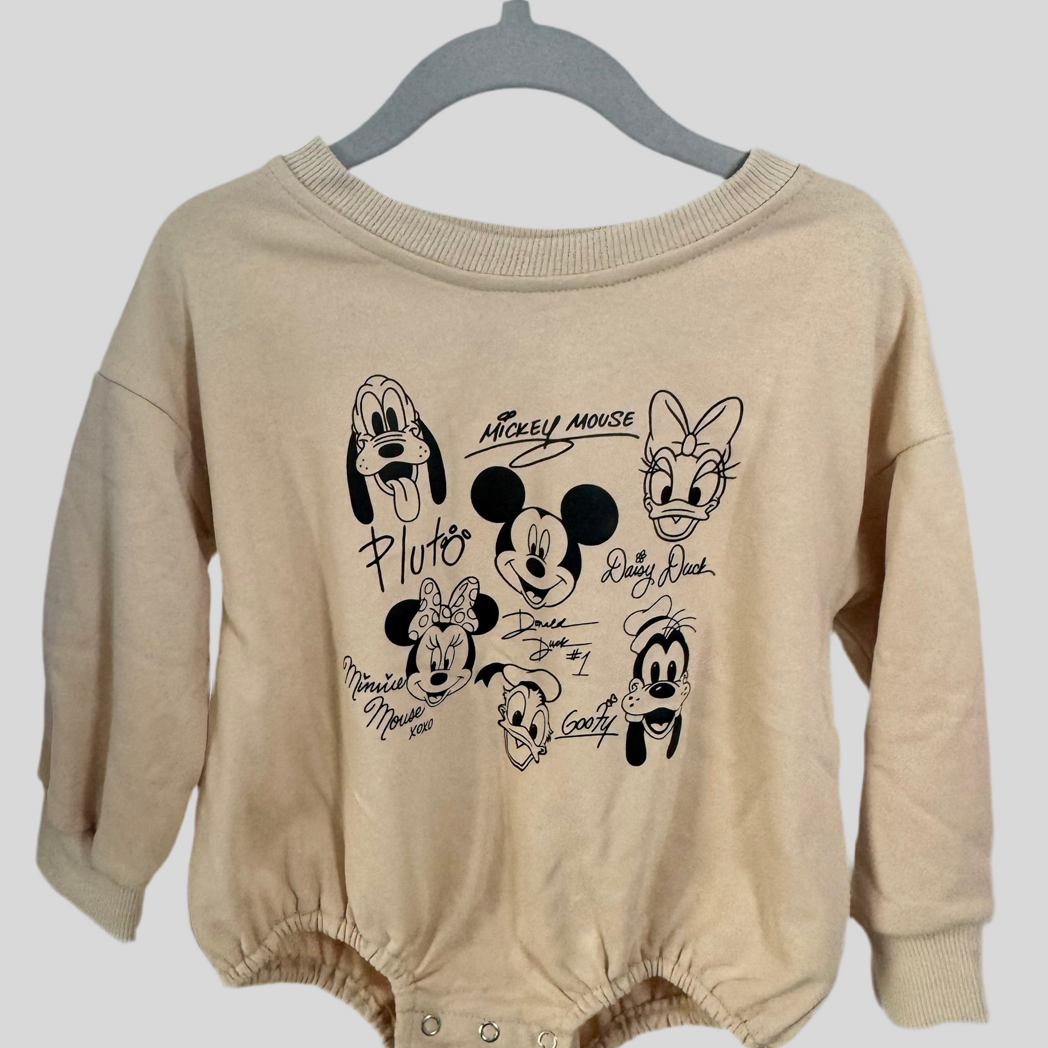 Magical Signatures Sweatshirt Romper **PreOrder**