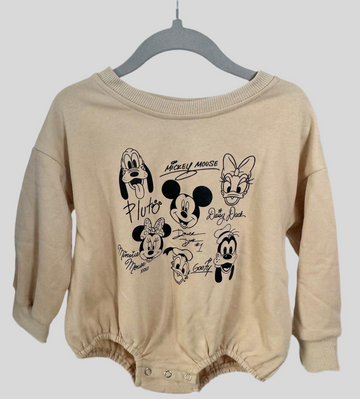 Magical Signatures Sweatshirt Romper **PreOrder**