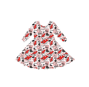 New Jersey Hockey Youth Twirl Dress *RTS*