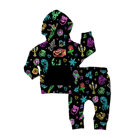Neon Magic Sweatshirt Set **PreOrder**