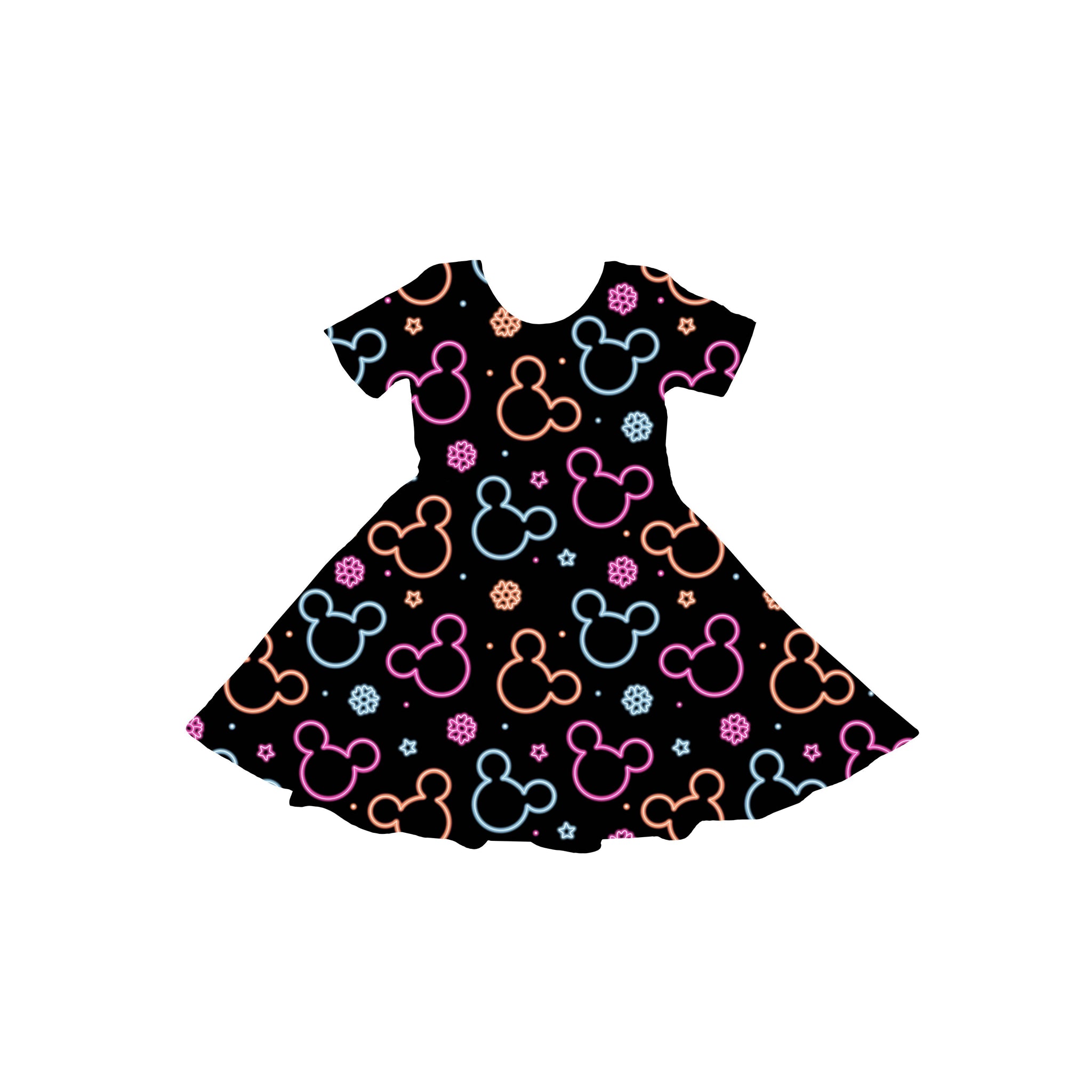Electric Parade Youth Twirl Dress **PreOrder**