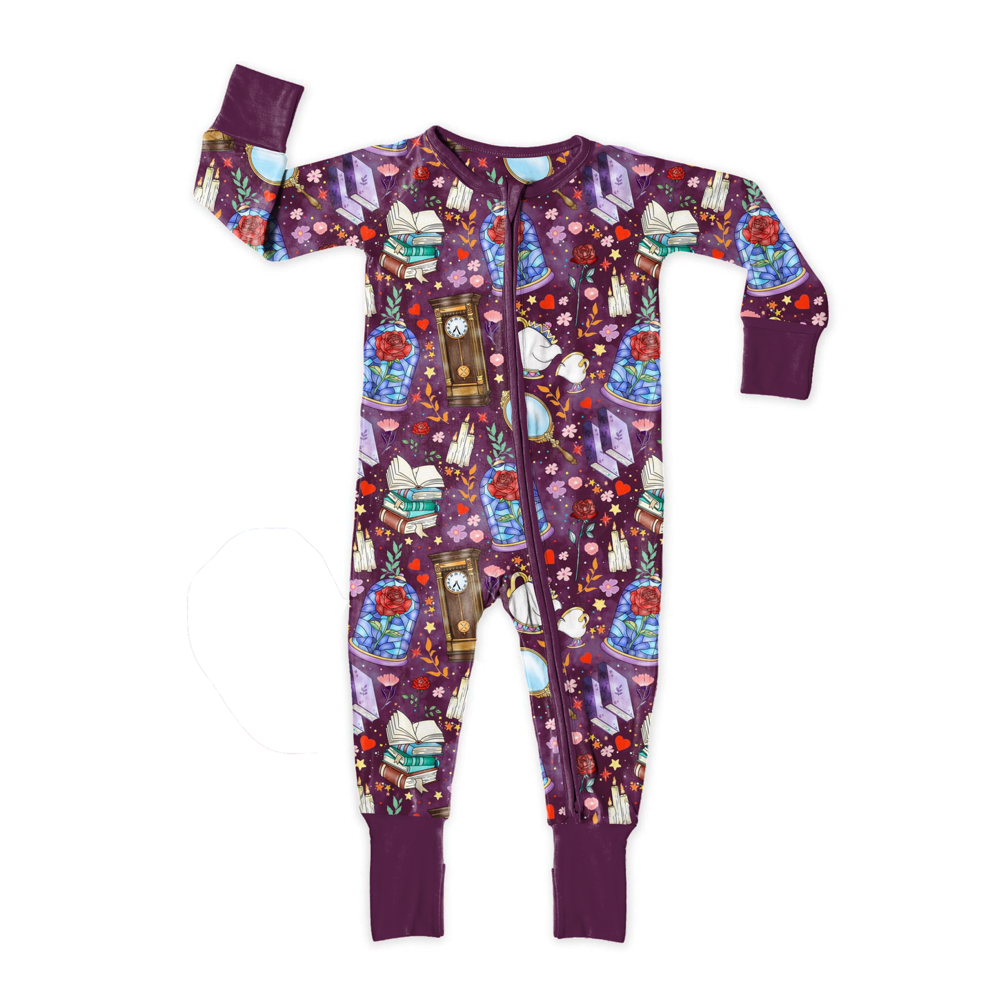 Enchanted Rose Library Zipper Sleeper *RTS*