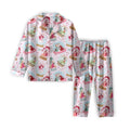 Enchanted Christmas Globes Women's Bamboo Matching Lounge Set **PreOrder**