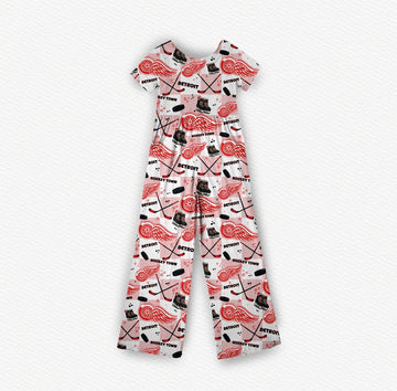 Detroit Hockey Jumpsuit *RTS*