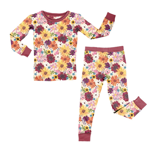 Sunshine Blooms Youth Pant Set