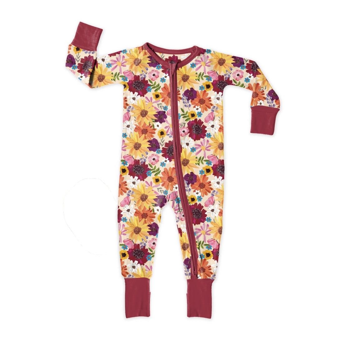 Sunshine Blooms Zipper Sleeper