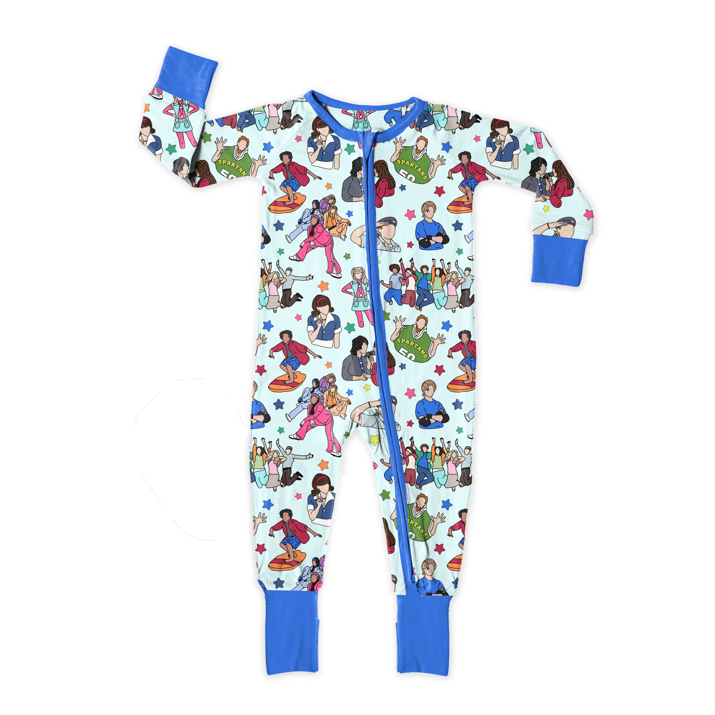 Friday Night Flicks Medically Adaptable Zipper Sleeper *RTS*
