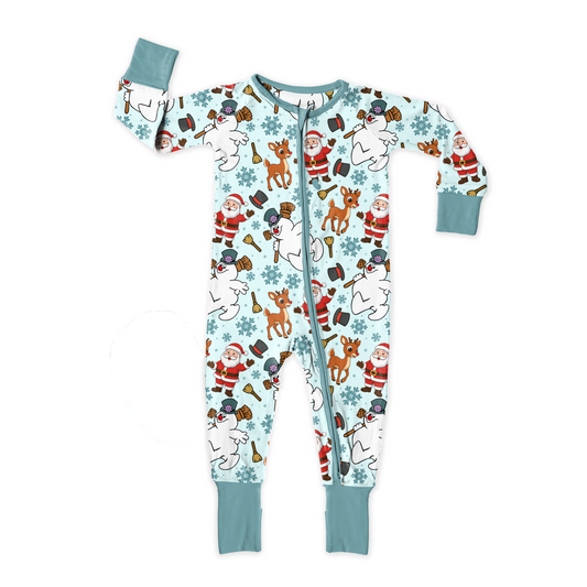 Frosty Friends Zipper Sleeper **PreOrder**