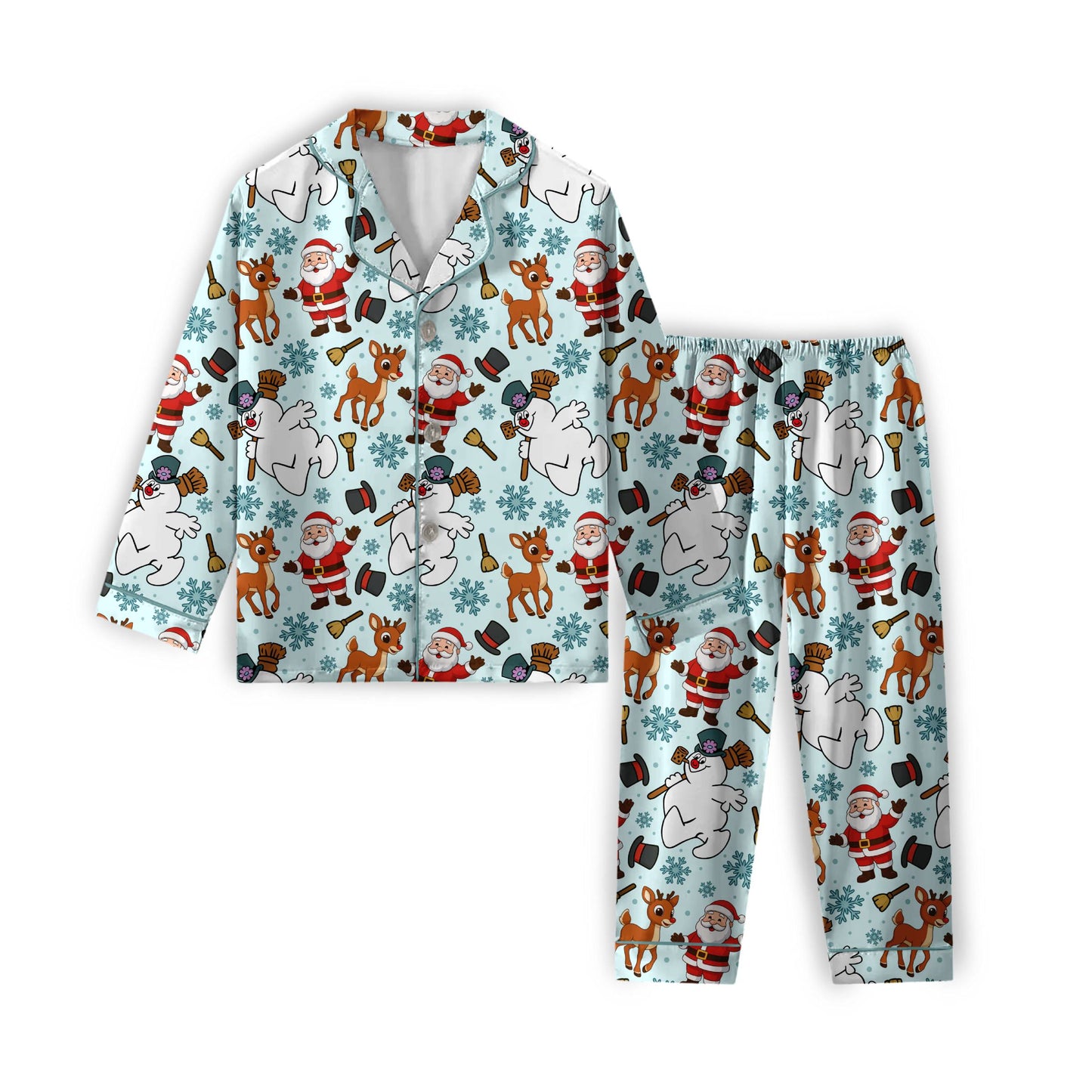 Frosty Friends Women's Bamboo Matching Lounge Set **PreOrder**