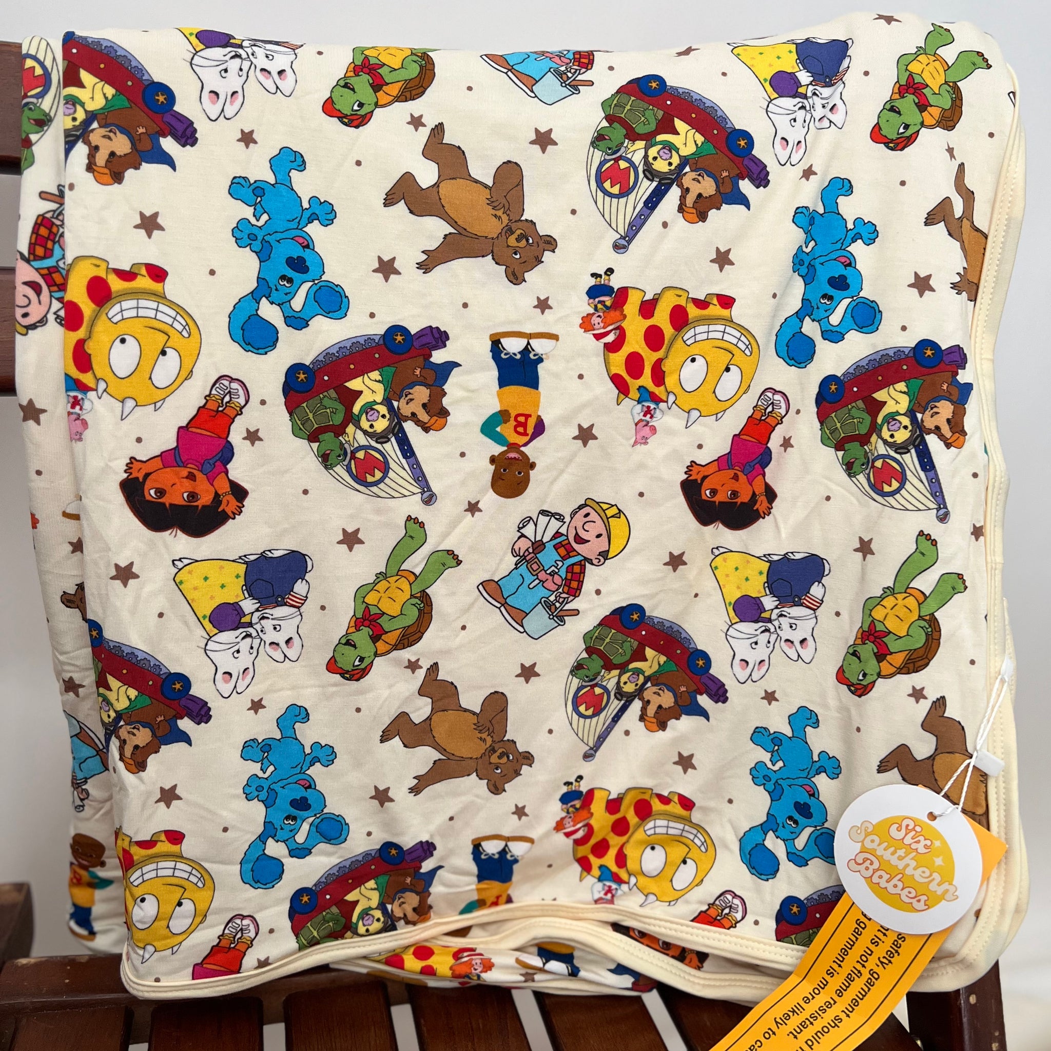 Cartoon Crew Bamboo Blanket **PreOrder**