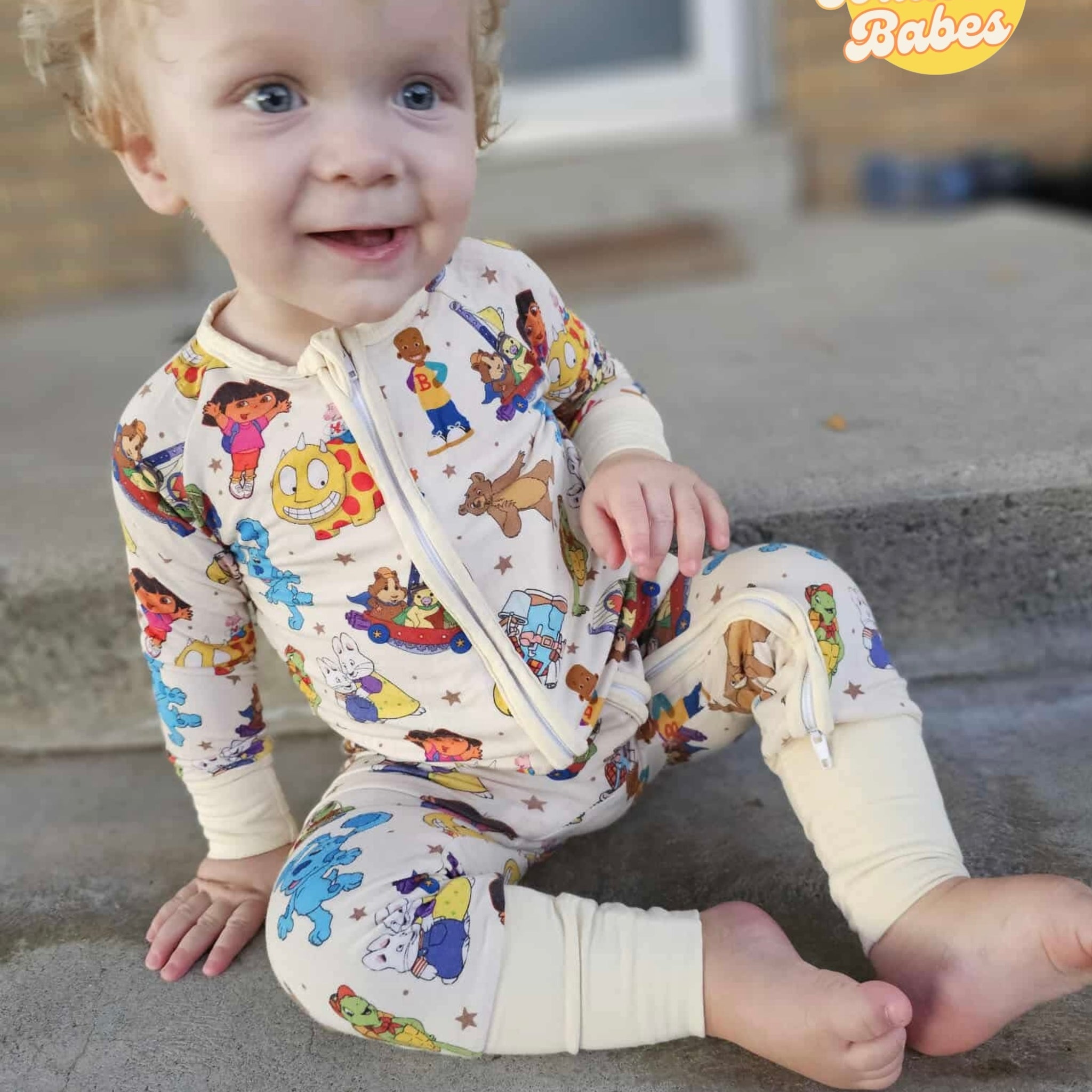 Cartoon Crew Zipper Sleeper **PreOrder**