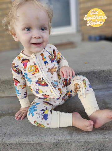 Cartoon Crew Zipper Sleeper **PreOrder**