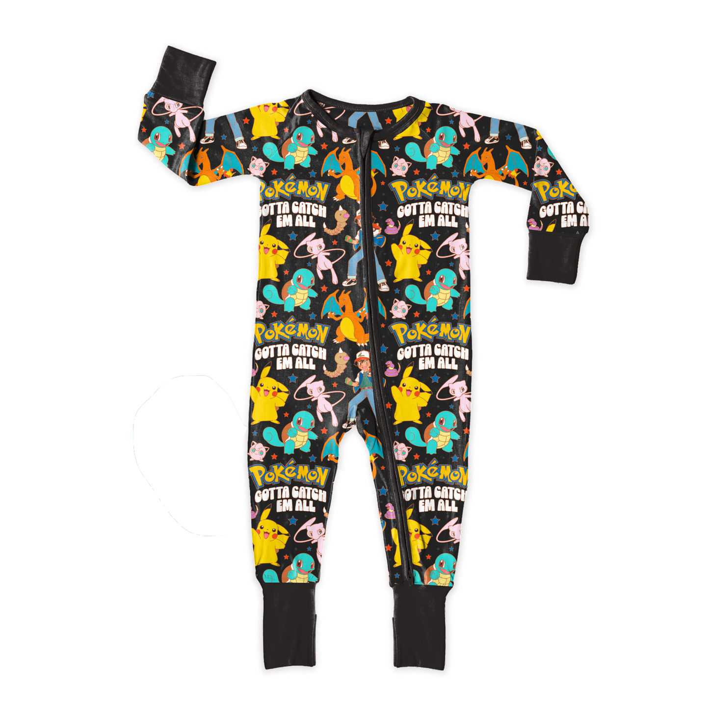 Gotta Catch Em' All Zipper Sleeper *RTS*