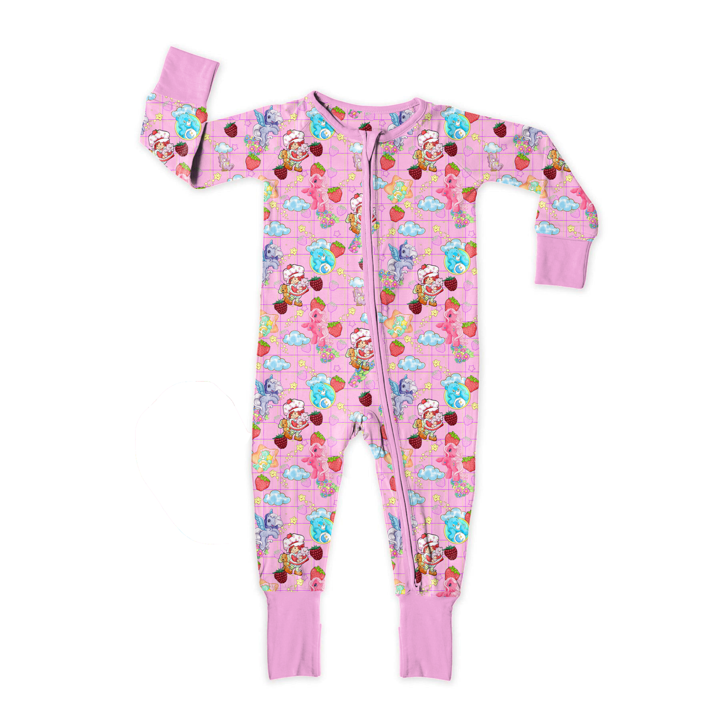 Growing Up Girly Zipper Sleeper **PreOrder**