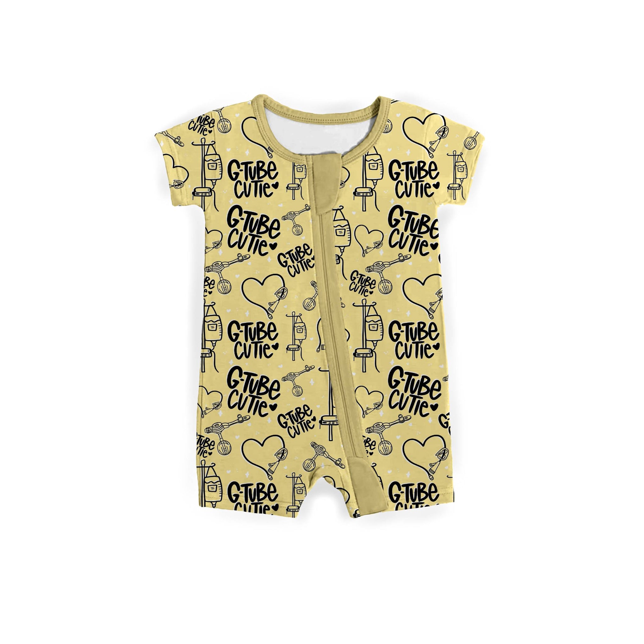 GTube Cutie Medically Adaptable Zipper Shortie *RTS*