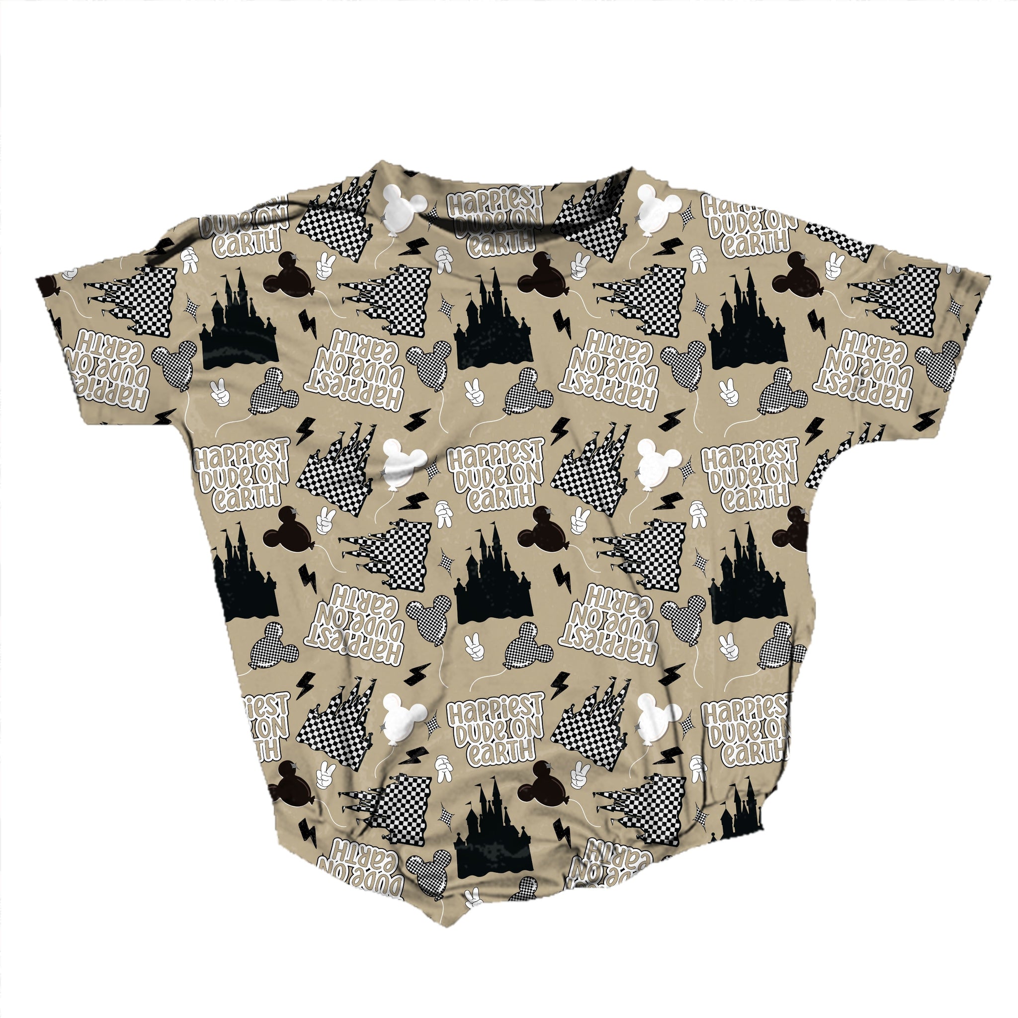 Happiest Dude on Earth Romper **PreOrder**