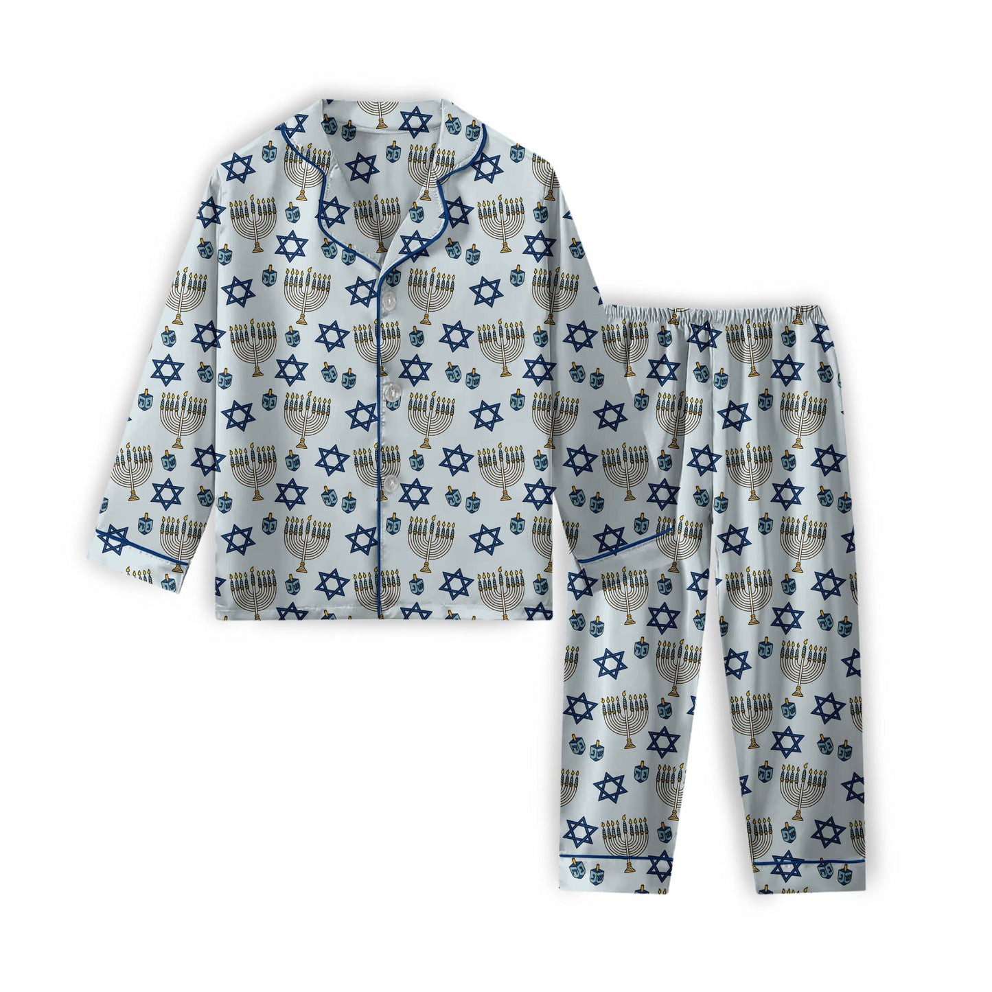 Happy Hannukah Women's Bamboo Matching Lounge Set **PreOrder**
