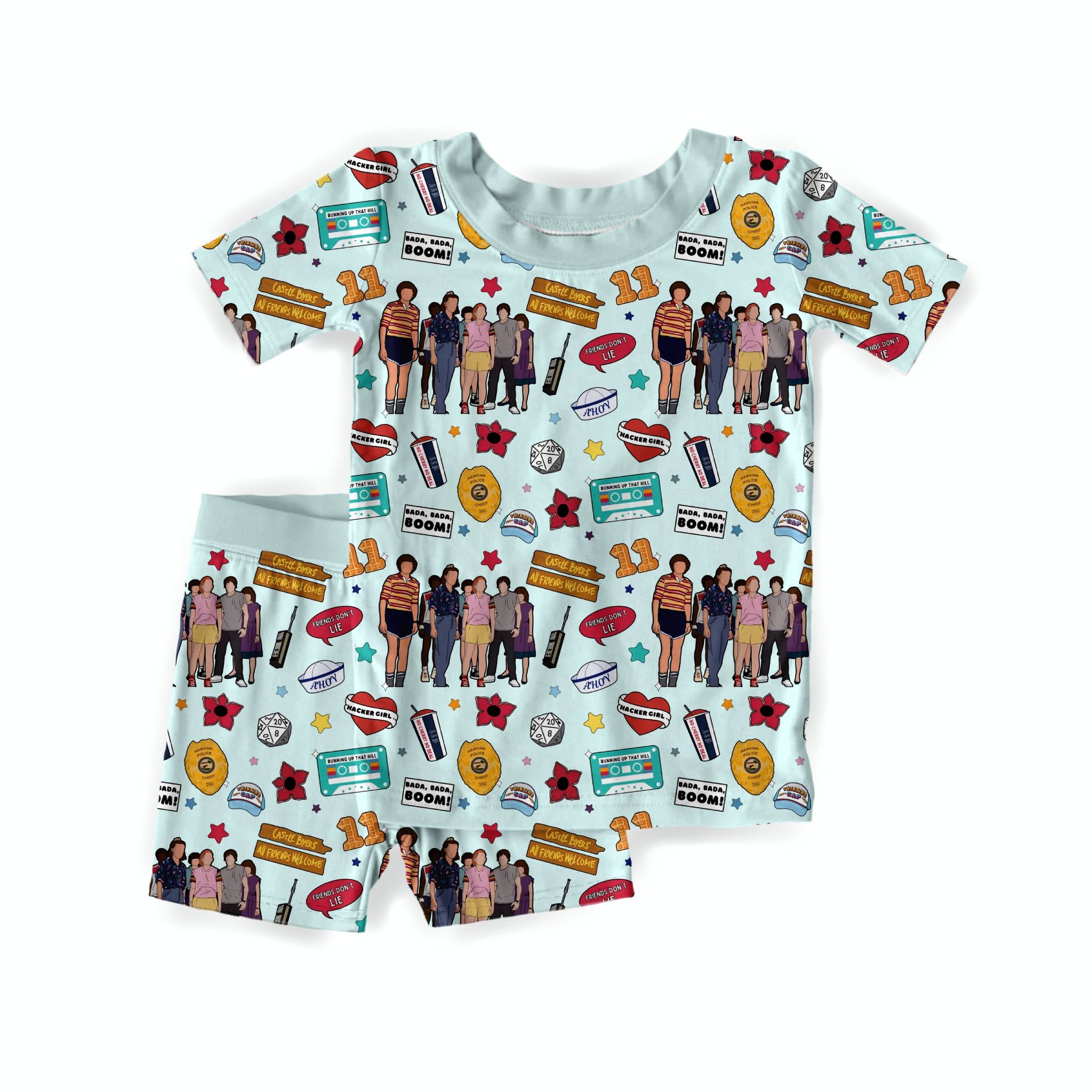 Hawkins After Dark Youth shorts Set **PreOrder**