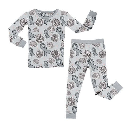 Brain Cancer & Tumor Awareness Youth Pant Set *RTS*