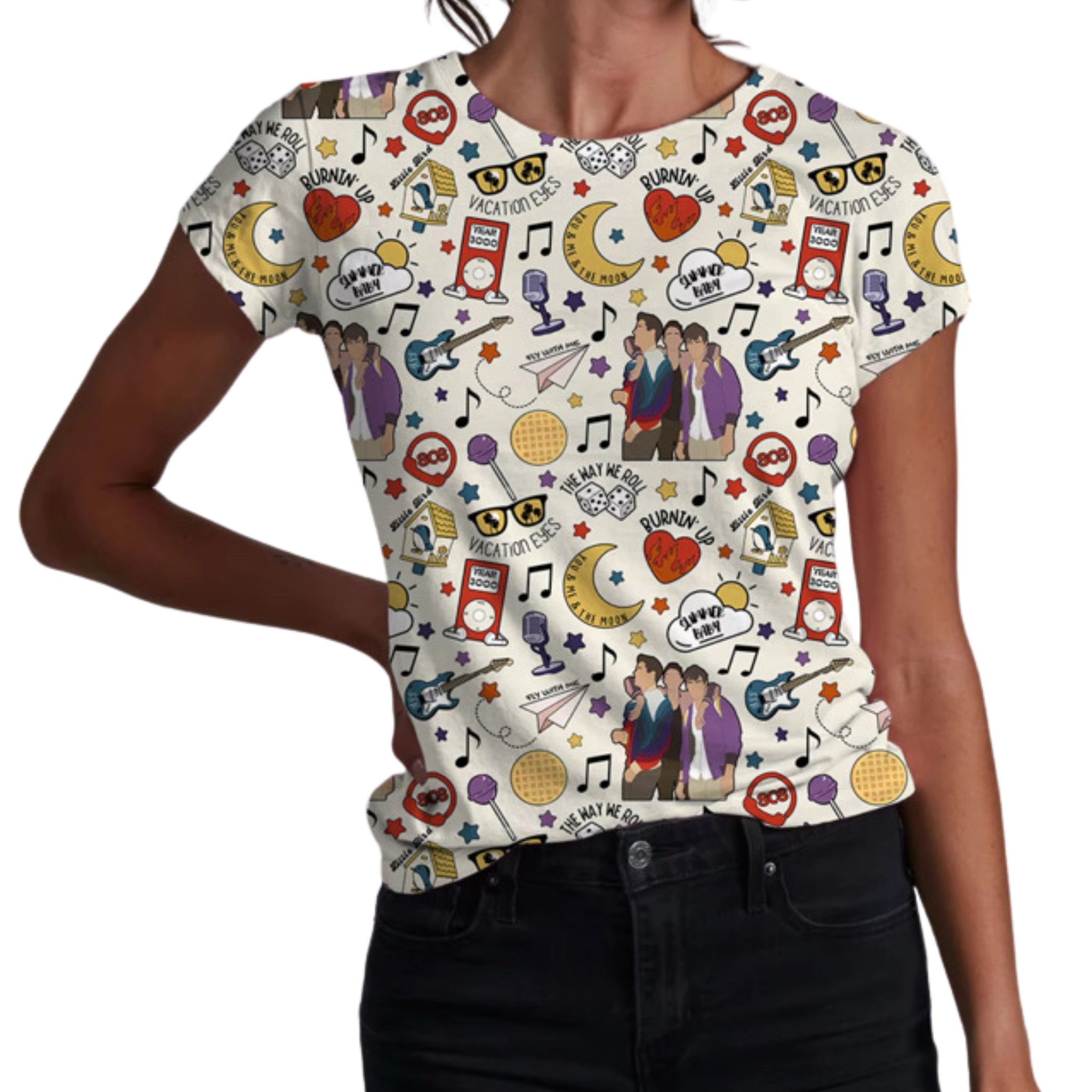 At The Waffle House Adult Women's T-shirt **PreOrder**