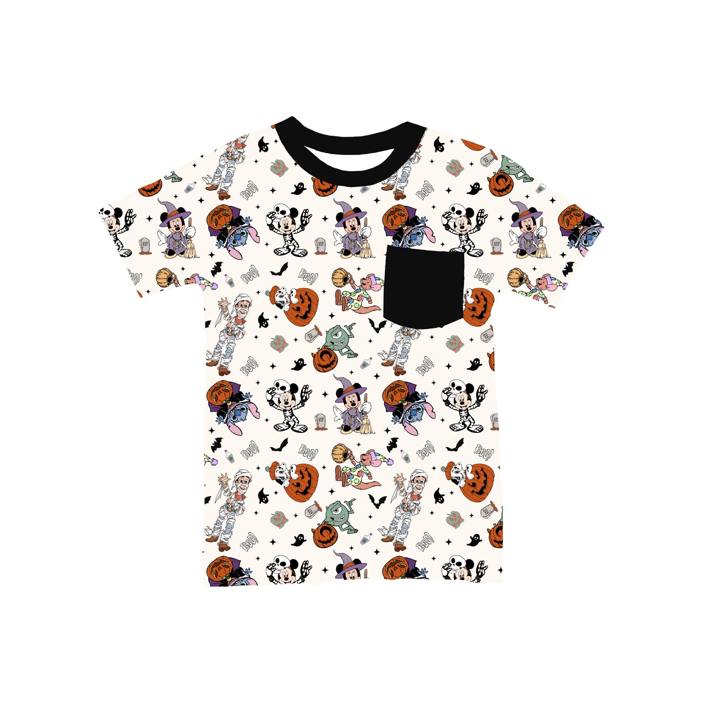 Haunts on Main Street Pocket T-Shirt **PreOrder**