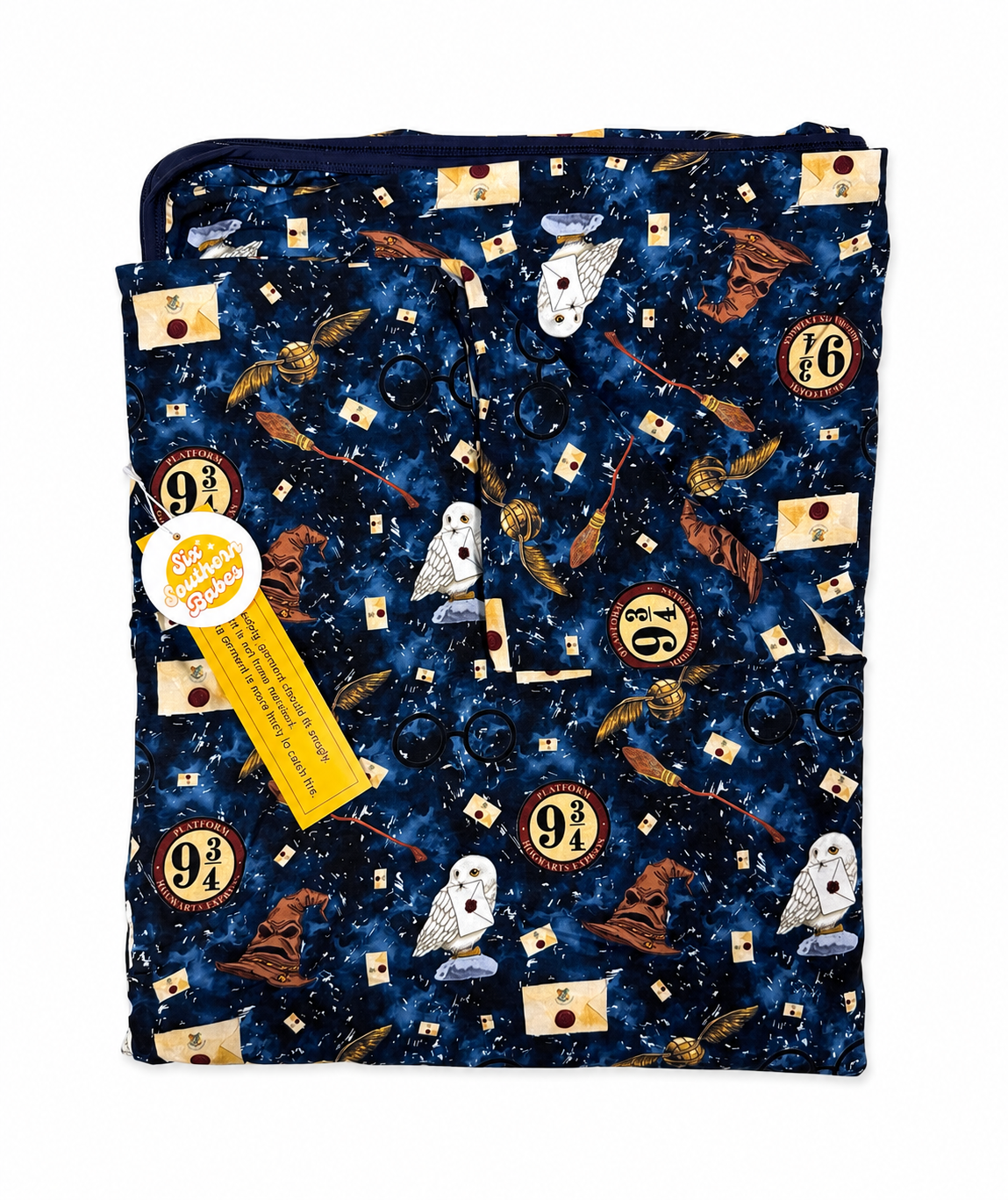 Mischief at Platform 9 3/4 Bamboo Blanket *RTS*